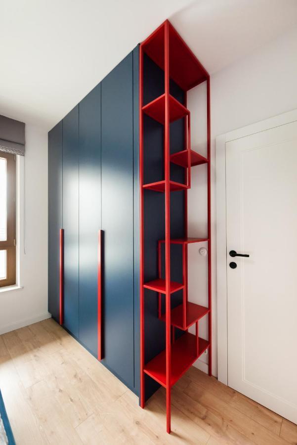 Postepu Comfort Apartment Warschau Buitenkant foto