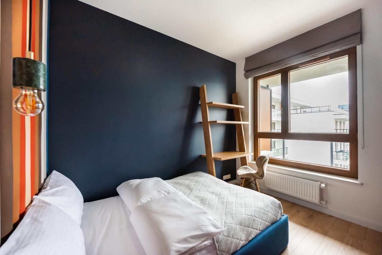 Postepu Comfort Apartment Warschau Buitenkant foto